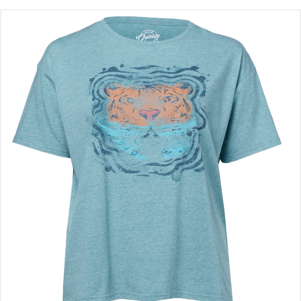 Blue Graphic Tee by Hurley